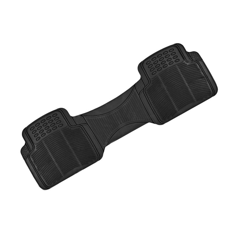 ZONETECH Rubber Car Interior Floor Mat Premium Quality All Weather Protection-Perfect for Car, Truck and SUV - Image 1